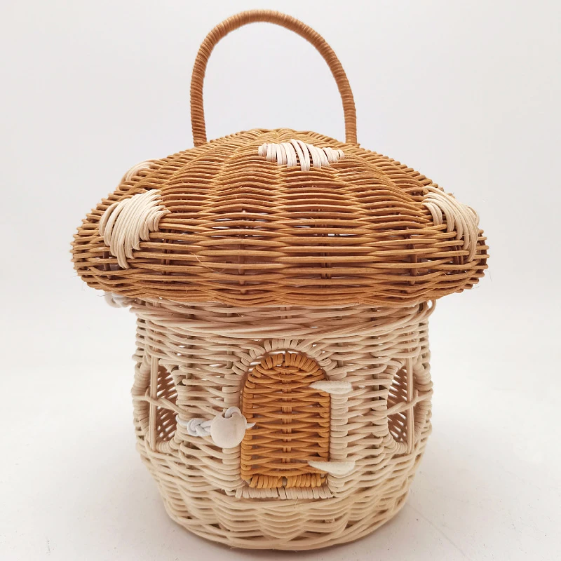 Outdoor Picnic Baskets Mushroo - огляд і ціна Rattan Plant Basket