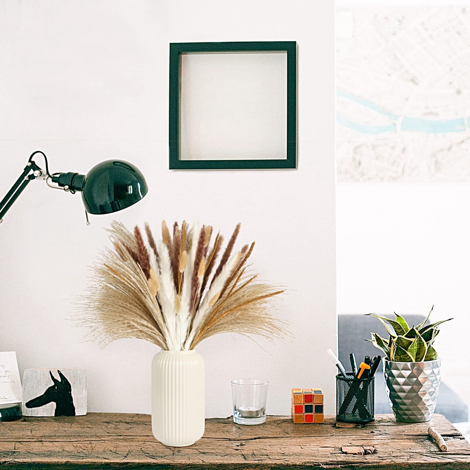 Autumn Vintage Mixed Dried Flo - огляд і ціна Pampas Grass Decor