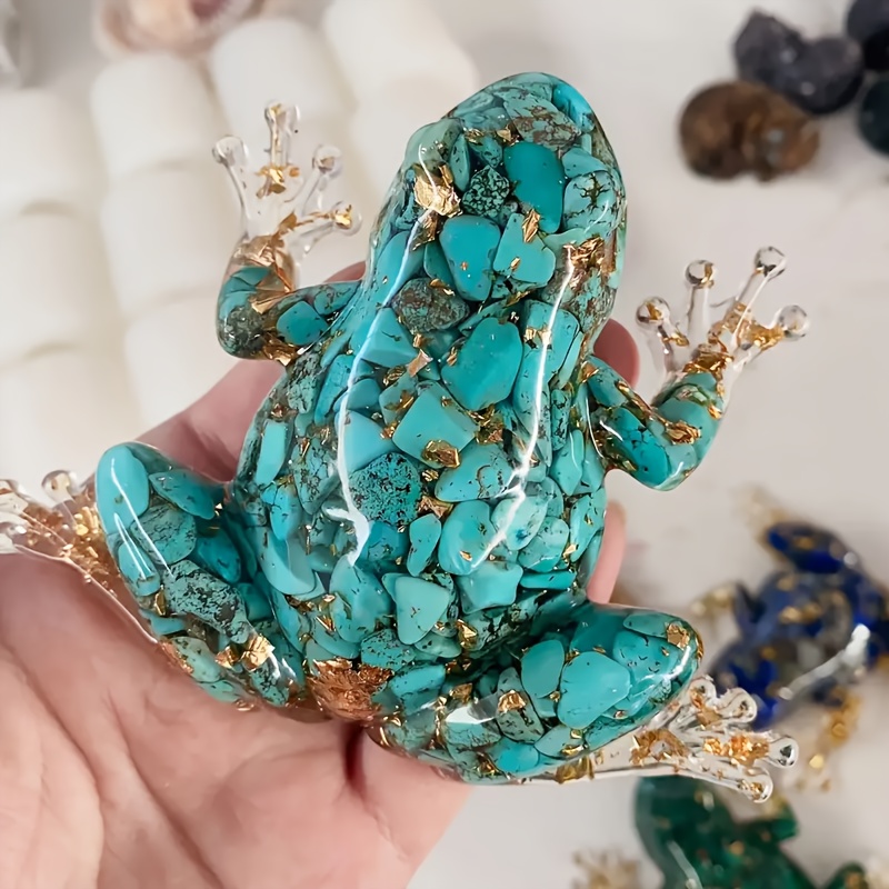 1pc Crystal glue making frog,  - огляд і ціна Home Decor Y2K