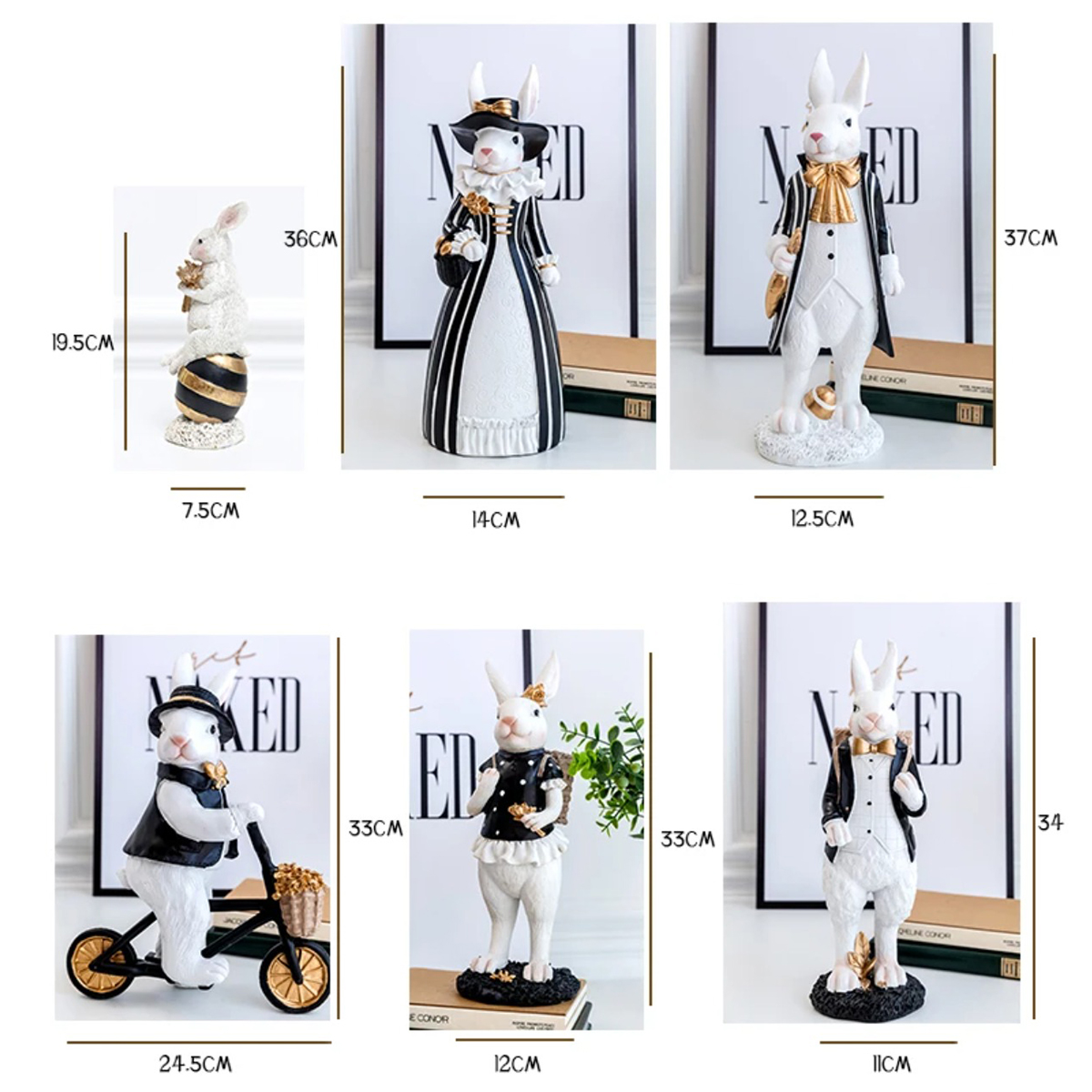 Creative Pastoral Palace Rabbi - огляд і ціна Home Decor Za