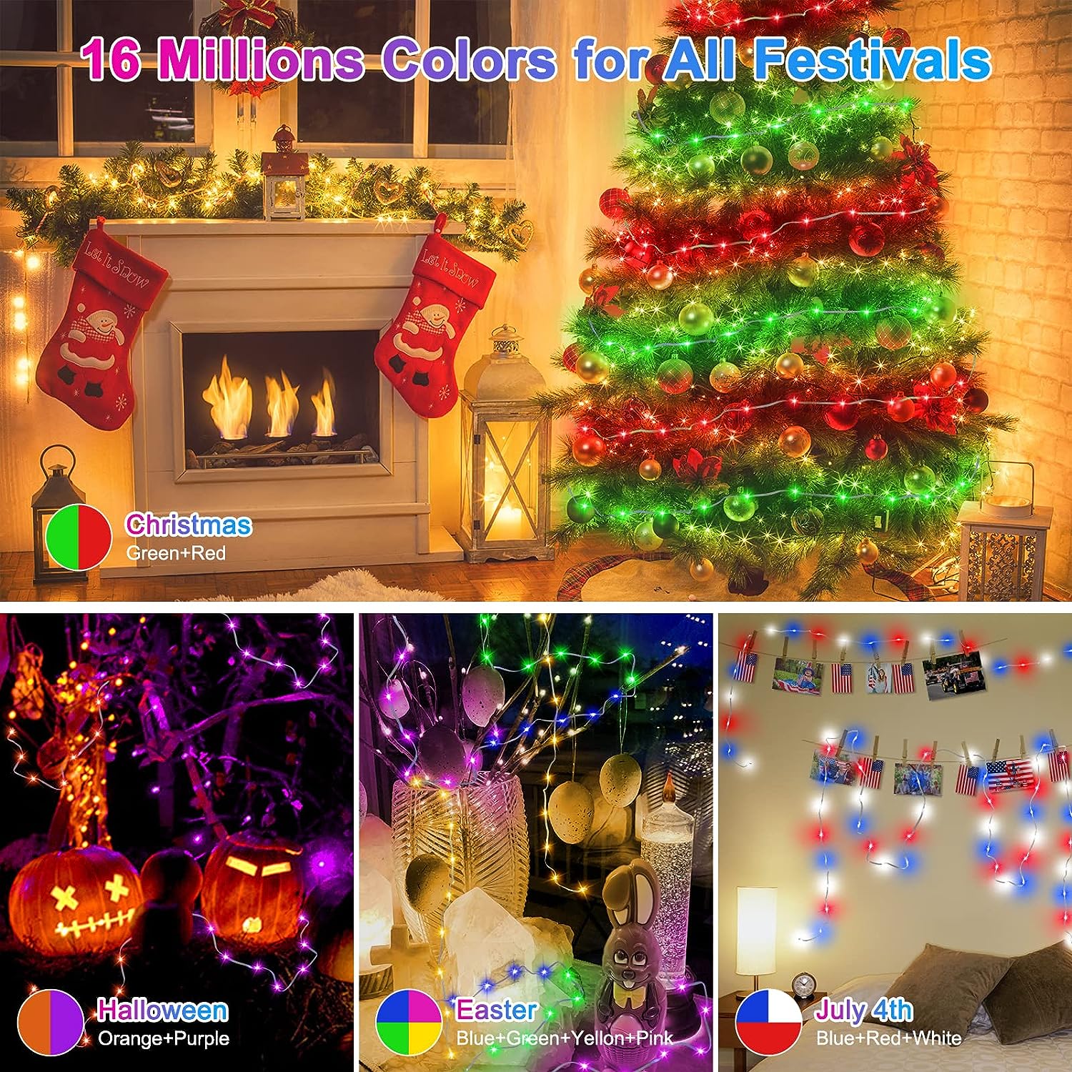 Dream Color WS2812B LED String - огляд і ціна Home Decor Free App