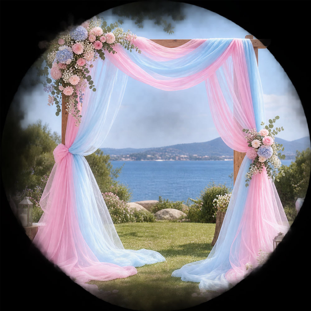 1 Pack Flowy Sheer Tulle Fabri - огляд і ціна Linen Table Runner