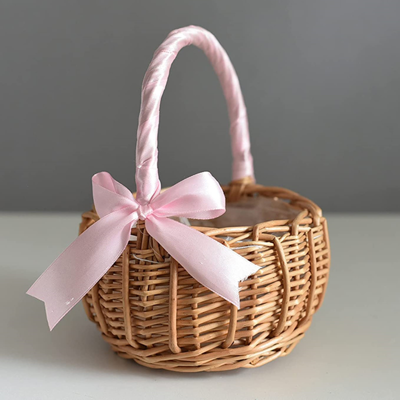 Handmade Storage Rack Woven Fl - огляд і ціна Rattan Plant Basket